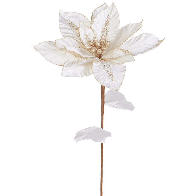 Jeweled Poinsettia Stem.