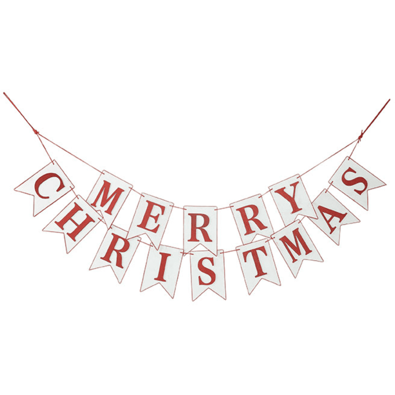 Merry Christmas Garland 4'.