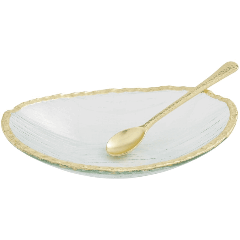 Gold Edge Dip Bowl Set.