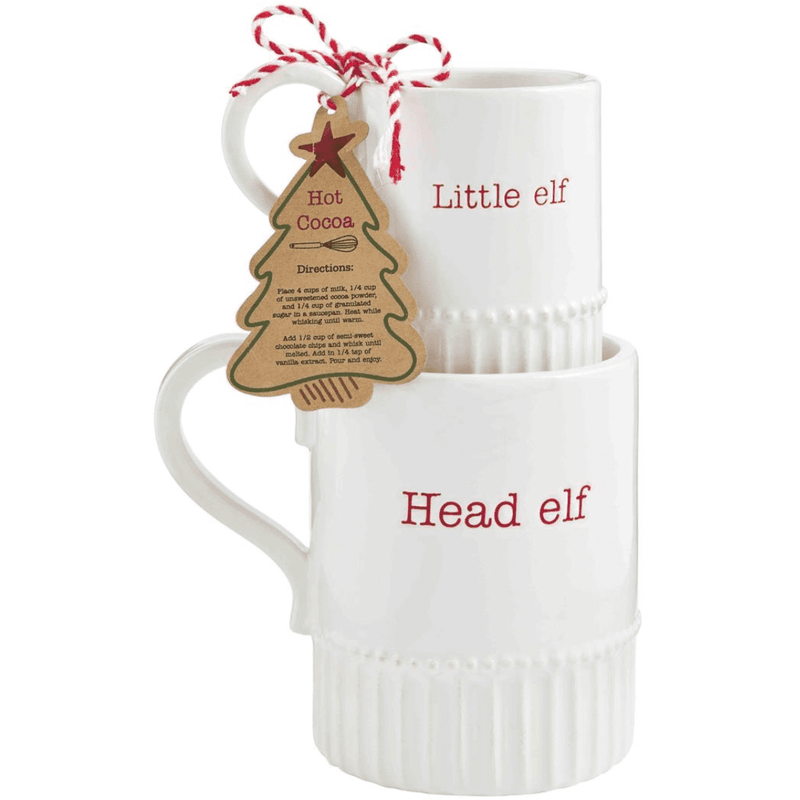 Holiday Big & Little Mug Set.
