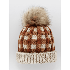 Sienna Buffalo Check Beanie.