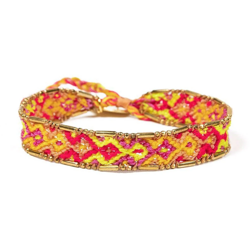 Fire Fly Friendship Bracelet.