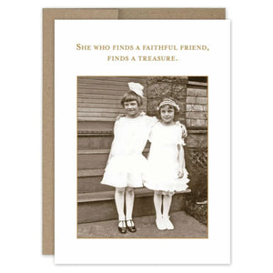 She Who Finds Greeting Card SM391.