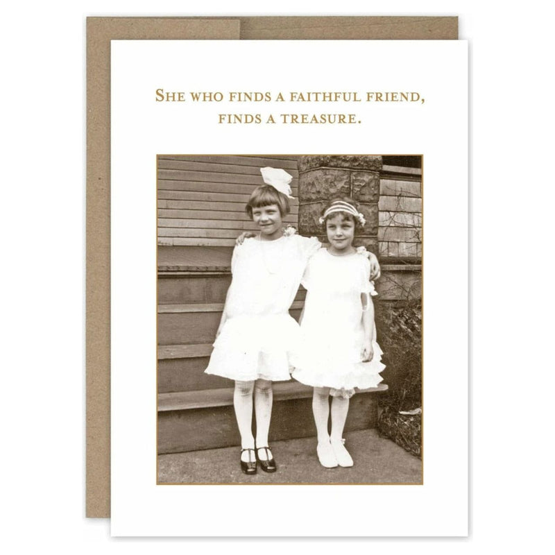 She Who Finds Greeting Card SM391.