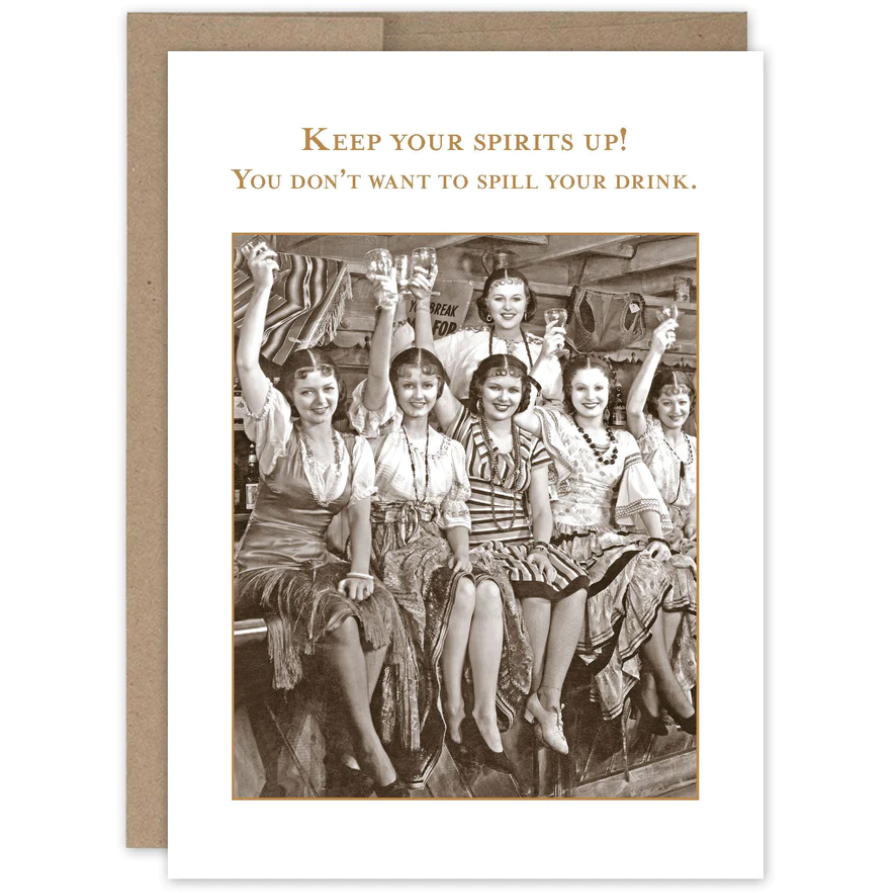 Spirits Up Birthday Card
