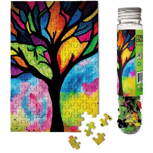 Stained Glass Tree Micro Puzzle