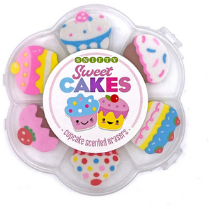 Sweet Cakes Scented Erasers