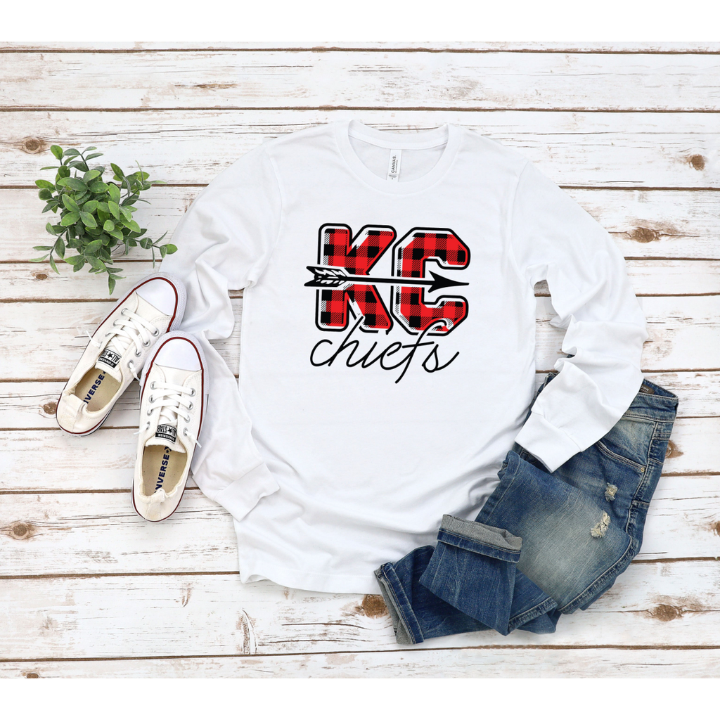Chiefs long sleeve t top shirt
