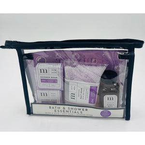 Lauren & Lavender Bath and Shower Essentials.