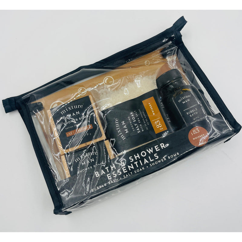 Mixture Man Bath & Shower Essentials-Whiskey.