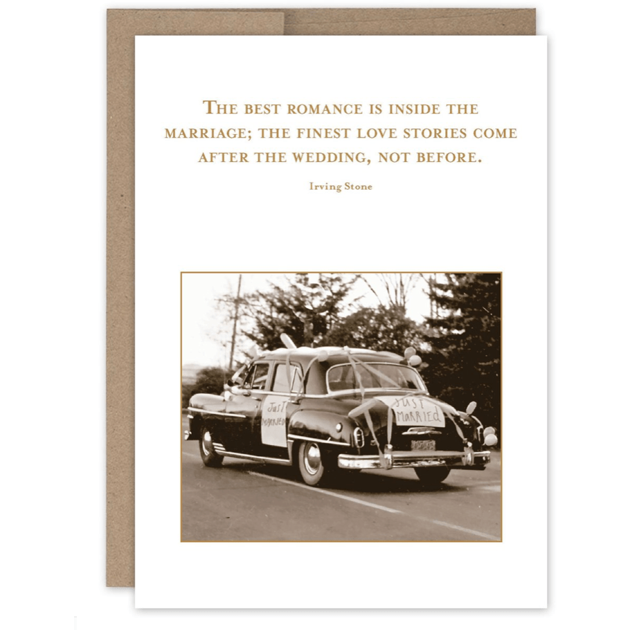 Best Romance Wedding Card SM055 - White Farmhouse Flowers