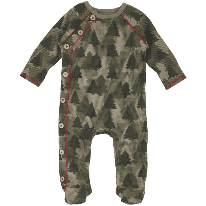 Camo Tree Button Sleeper.