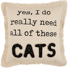 Yes, Need Cats Pillow.