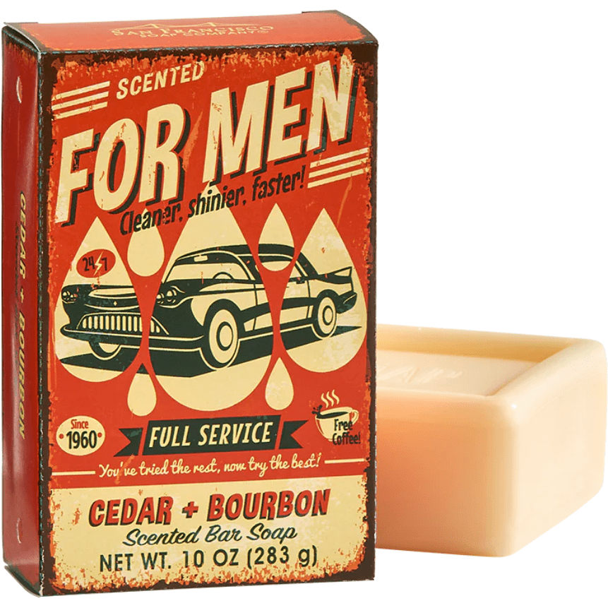 San Francisco Soap Company Cognac & Vanilla Bar Soap for Men