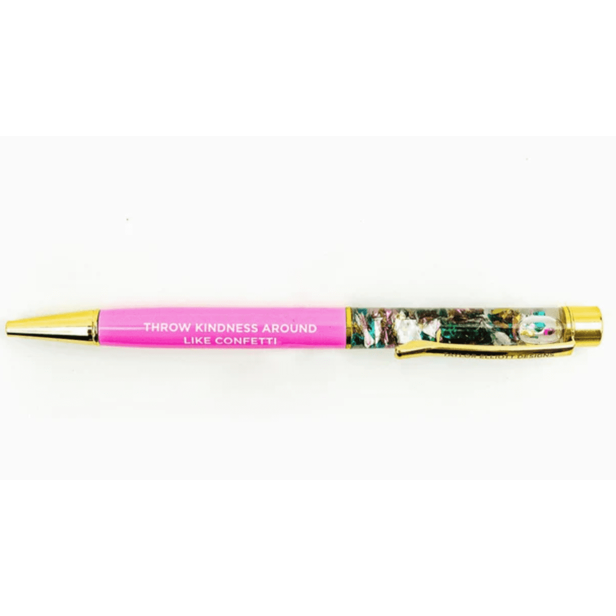 Confetti Pen - White Farmhouse Flowers