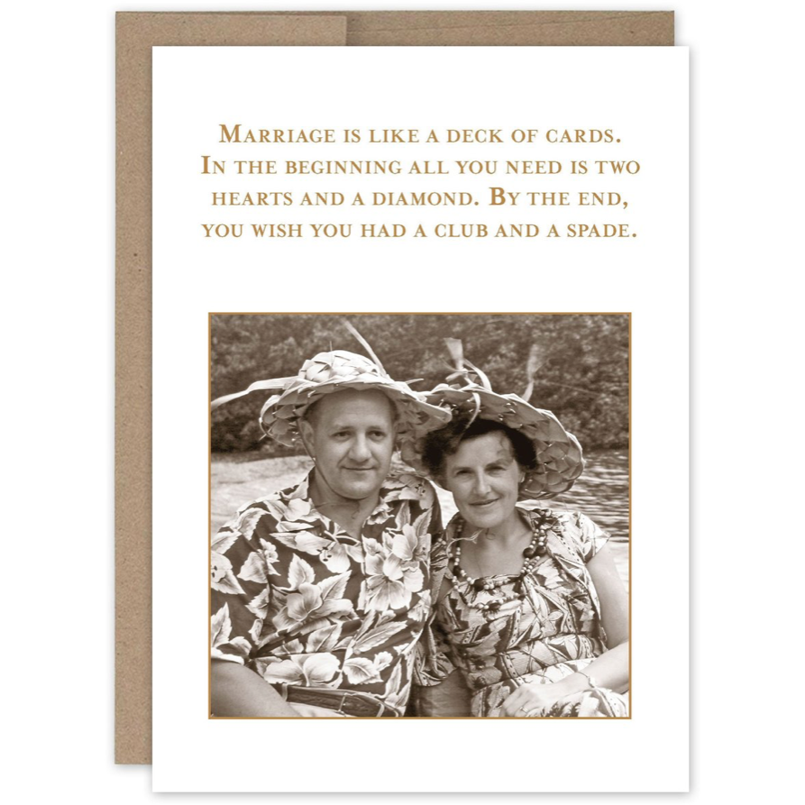 Deck of Cards Anniversary Card SM529.