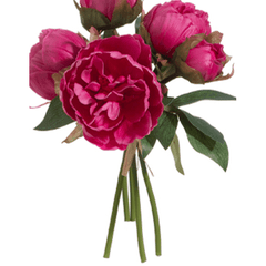 Dark Pink Real Touch Peony