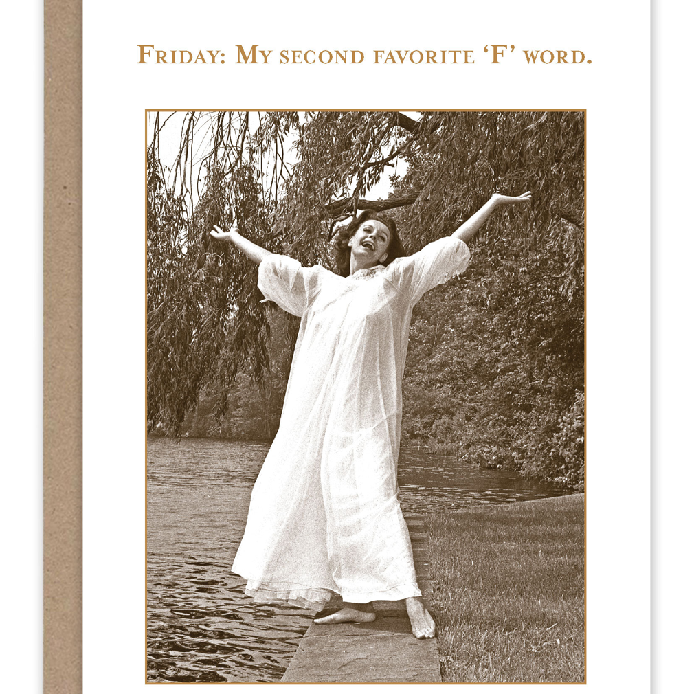F Word Birthday Card SM665.