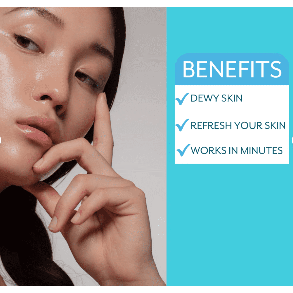 Get Dewy with it Face Mask - White Farmhouse Flowers