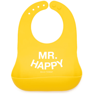 Mr Happy Wonder Bib.