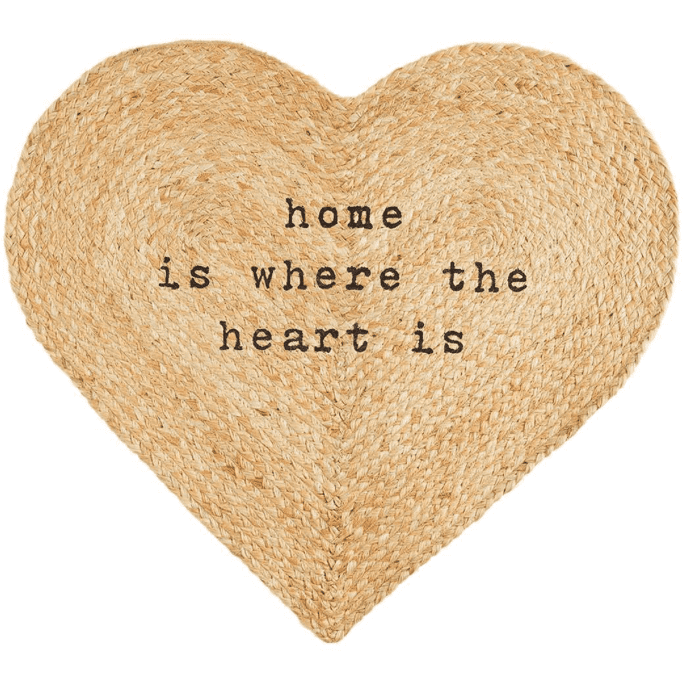 Home is where the heart is Mat.