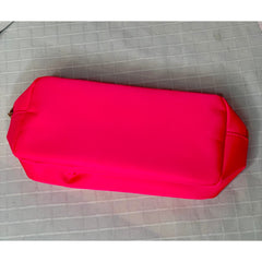 Hot Pink Large Cosmetic Bag