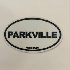 Oval Parkville Sticker.
