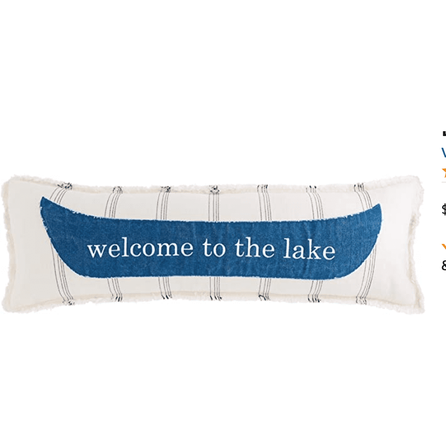 Welcome to the lake pillow.