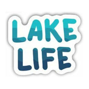 Lake Life Sticker.
