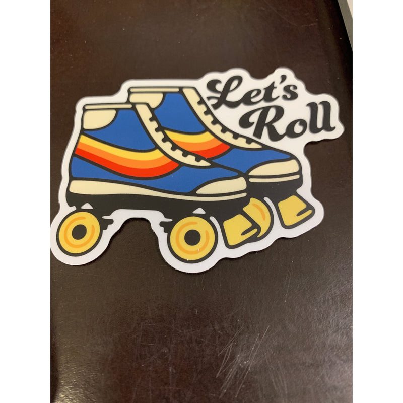 Lets Roll Sticker.
