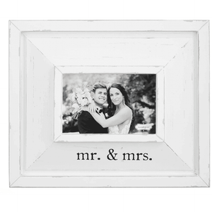 Mr and Mrs Picture Frame.