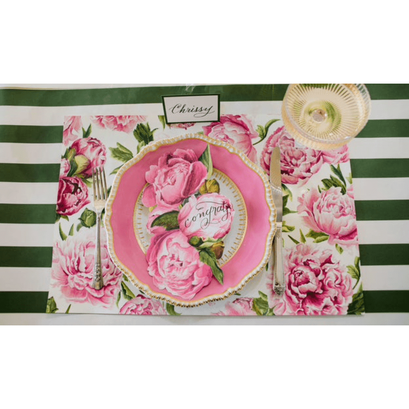 Peonies in Bloom Placemat.