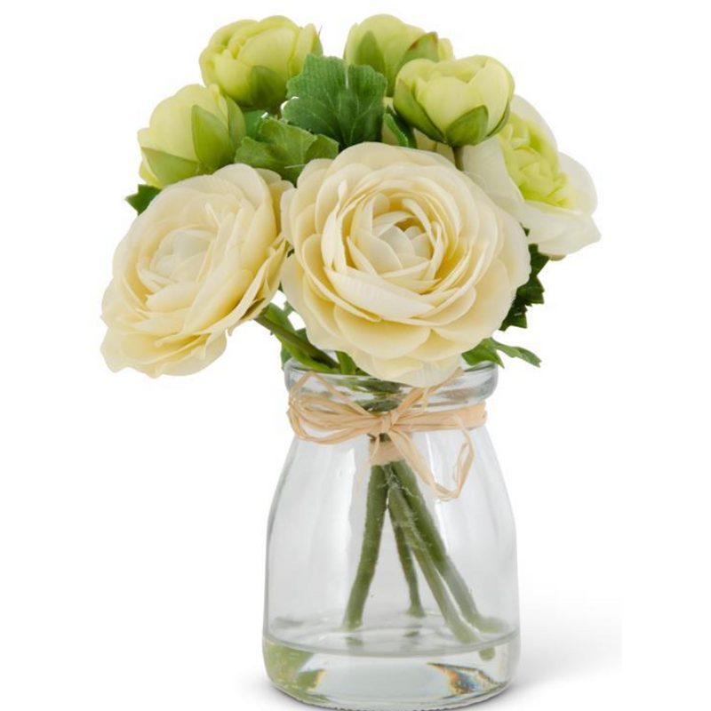 White Ranunculus Bouquet.