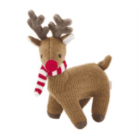 Reindeer Knit Rattle.