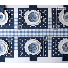 Stars on Blue Placemat.