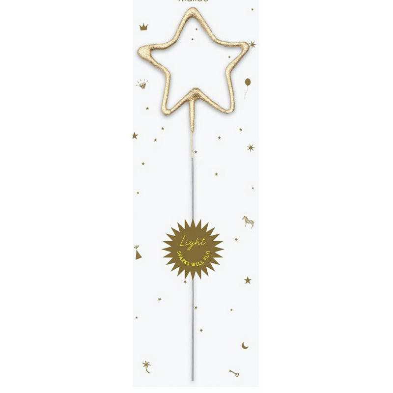 Big Golden Sparkler Wand Star