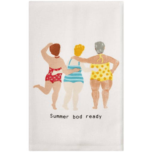 Summer Bod Ready Tea Towel.