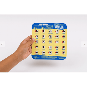 Travel Bingo License Plate Game.