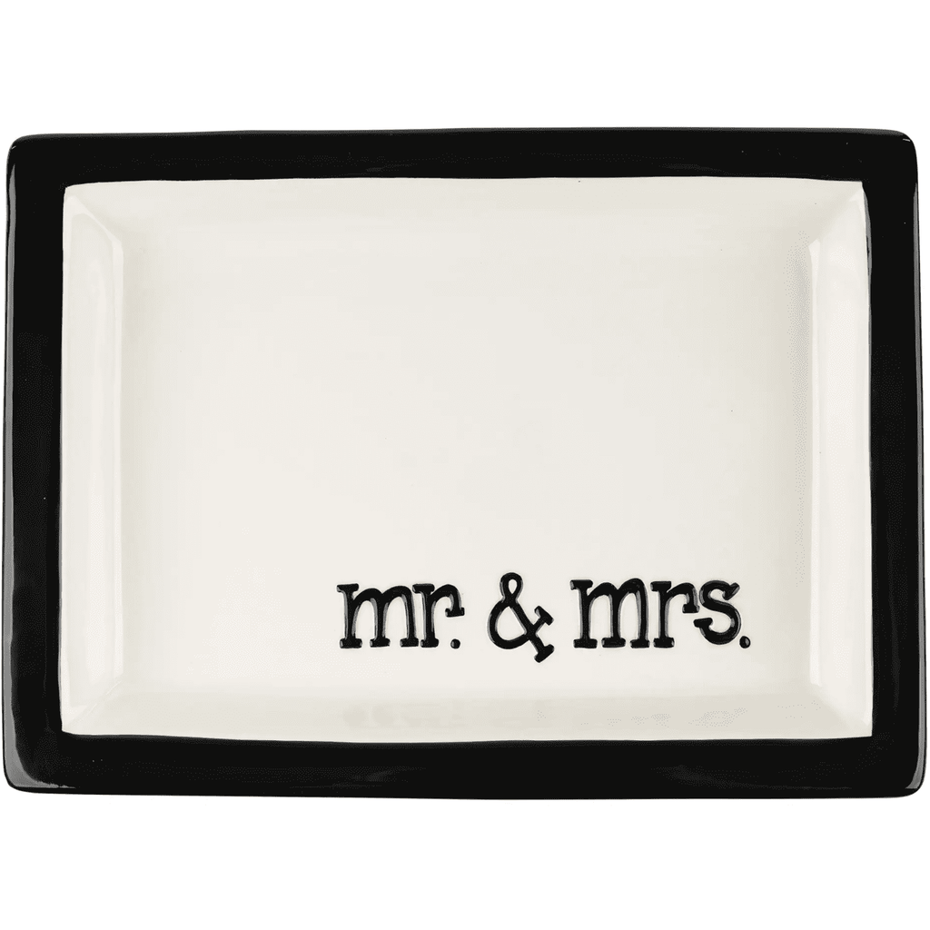 Mr & Mrs Trinket Tray.
