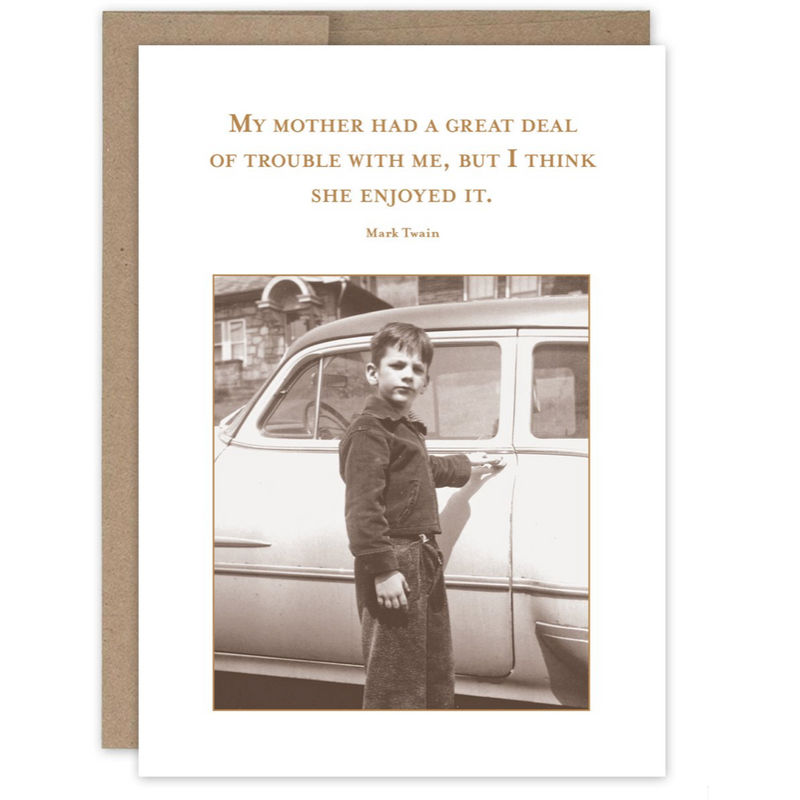 Deal of Trouble  Birthday Card SM688.