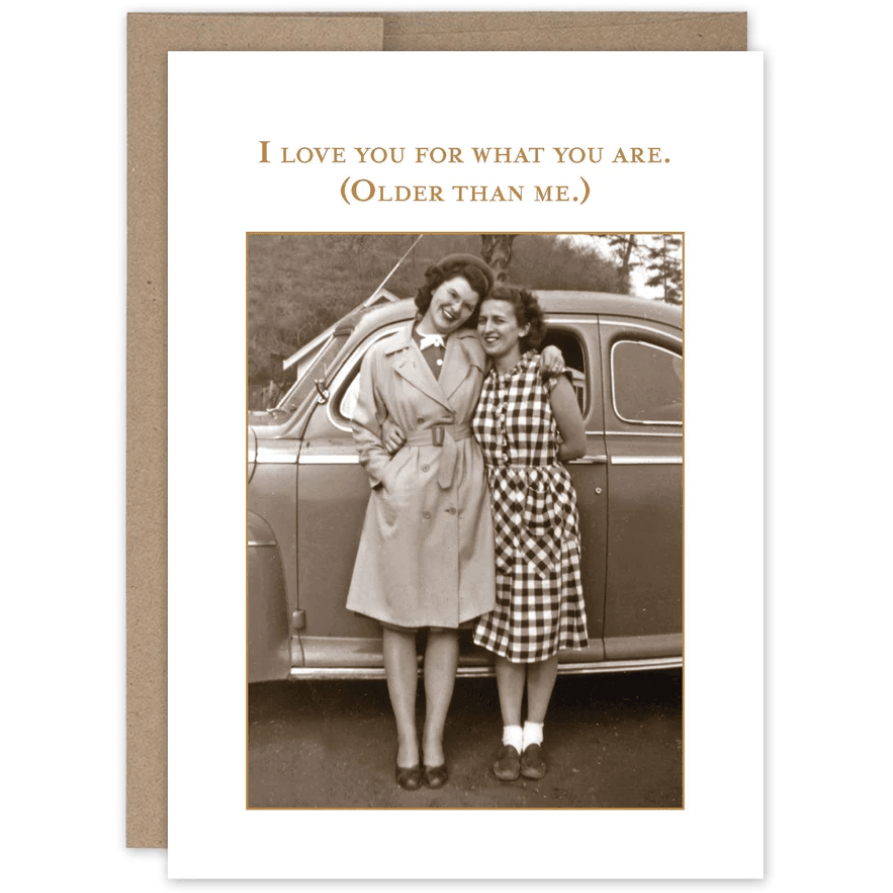 What you are Birthday Card SM448 - White Farmhouse Flowers
