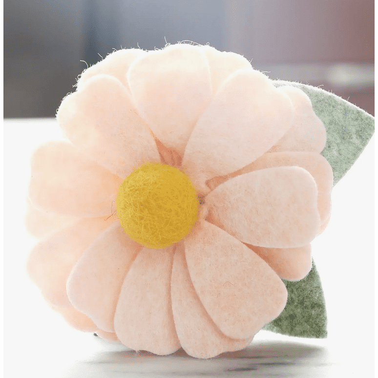 Wheat Fields Flower Dog Collar